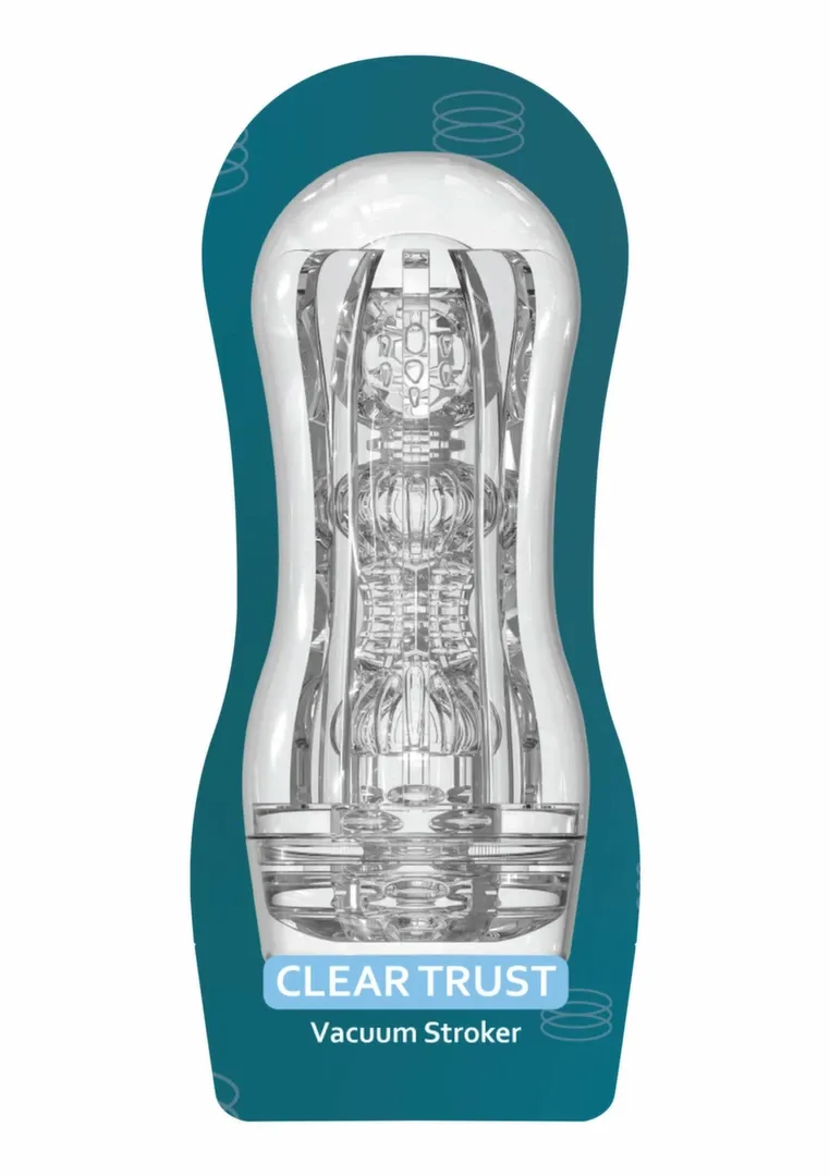 Masturbátor TOYJOY HERO Vacuum Stroker s nastavitelným podtlakem, průhledný - obrázek 2