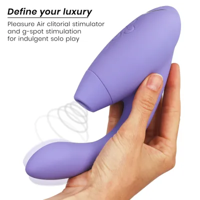 Rabbit vibrátor s tlakovým stimulátorem klitorisu Womanizer Duo 2, lila - obrázek 10