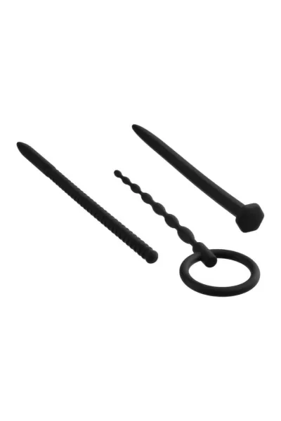 Sada dilatátorů do močové trubice NMC 3 in 1, silikon, černá, 12,5 až 15,2 cm - obrázek 3