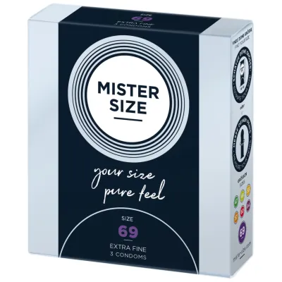 Kondomy Mister Size 69 mm, velikost XXXL, 3 ks - obrázek 3