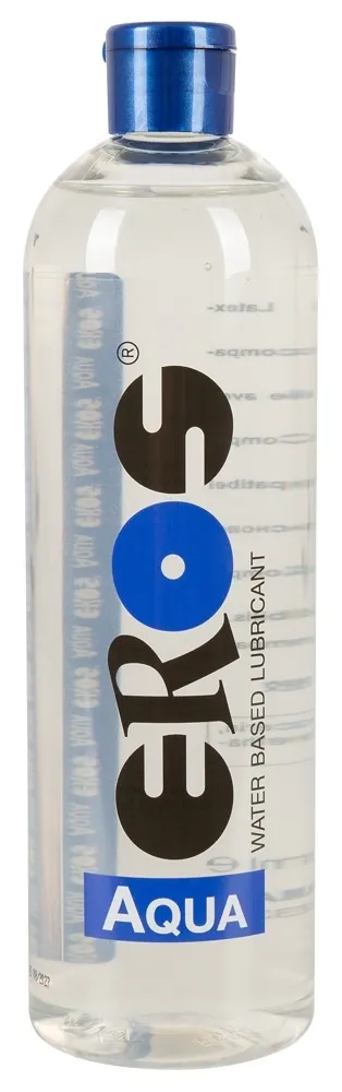 Lubrikační gel EROS Aqua na vodní bázi, 500 ml