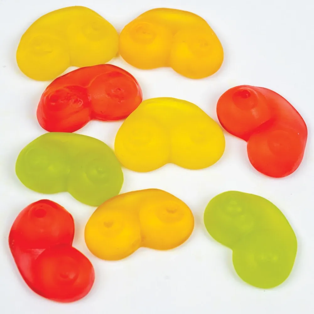Ovocné želé bonbony ve tvaru ňader Spencer & Fleetwood, 150 g - obrázek 3