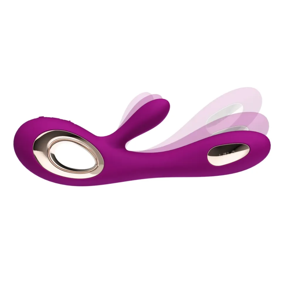 Rabbit vibrátor LELO Soraya Wave s pohybem WaveMotion, tmavě růžový - obrázek 7