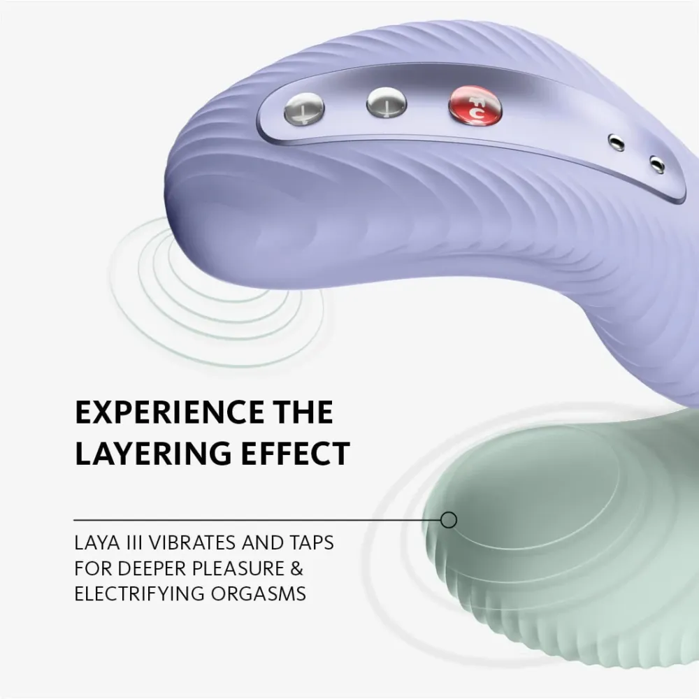 Přikládací vibrátor Fun Factory Laya III Pro, nabíjecí, šalvějově zelený - obrázek 5