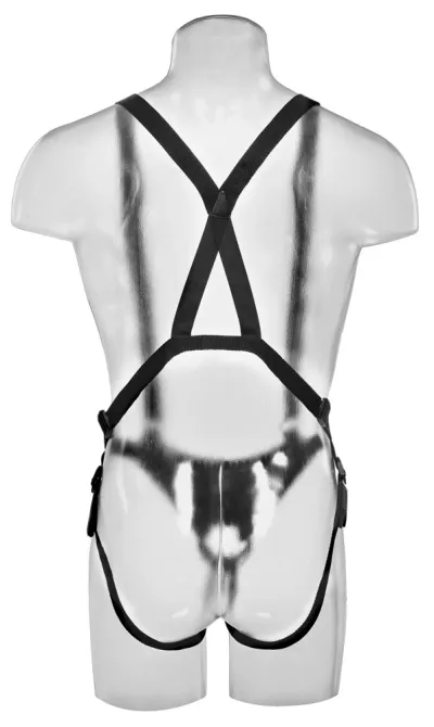 Dutý strap-on Pipedream King Cock s nastavitelným postrojem, 28 cm - obrázek 4