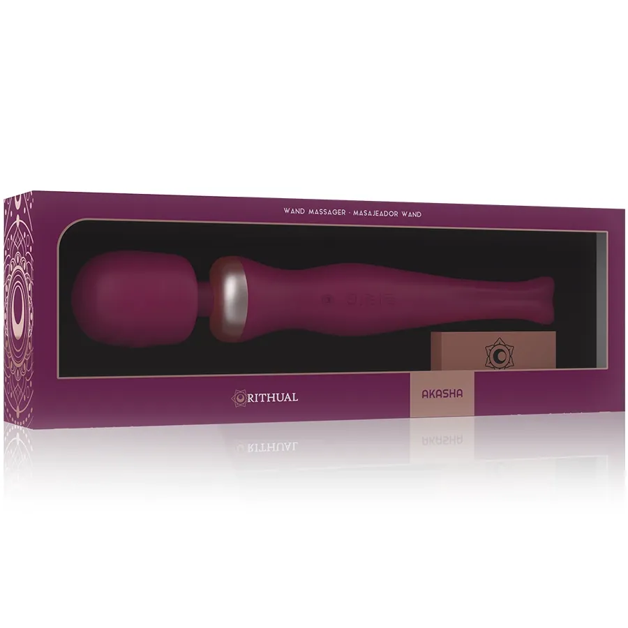 Masážní hlavice Rithual Akasha Wand 2.0, nabíjecí, orchidejová - obrázek 7