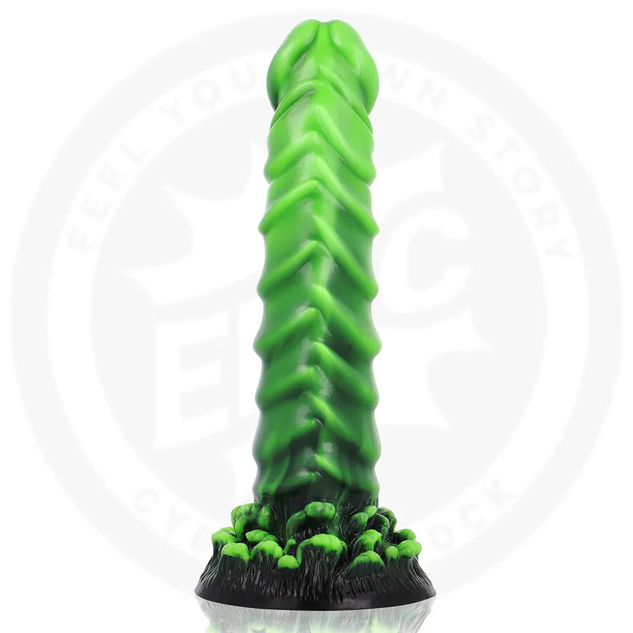 Silikonové dildo EPIC Caelion Living Root, 22,5 cm, zemité tóny - obrázek 5