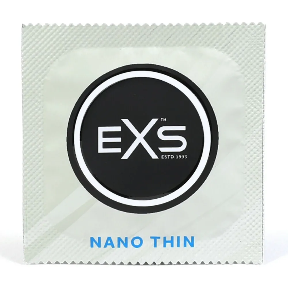 Ultratenké kondomy EXS Nano Thin, 0,045 mm, 53 mm, 48 ks - obrázek 2