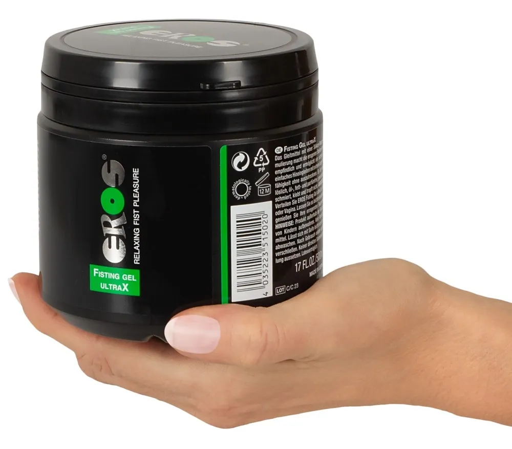 Hybridní lubrikační gel na fisting EROS UltraX, 500 ml - obrázek 6