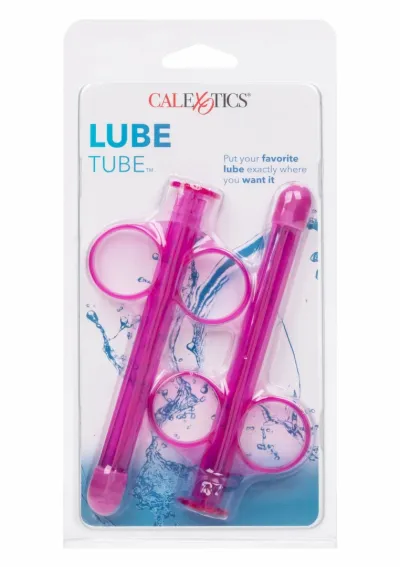 Aplikátor lubrikačního gelu CalExotics Lube Tube, průhledný, 2 ks - obrázek 2