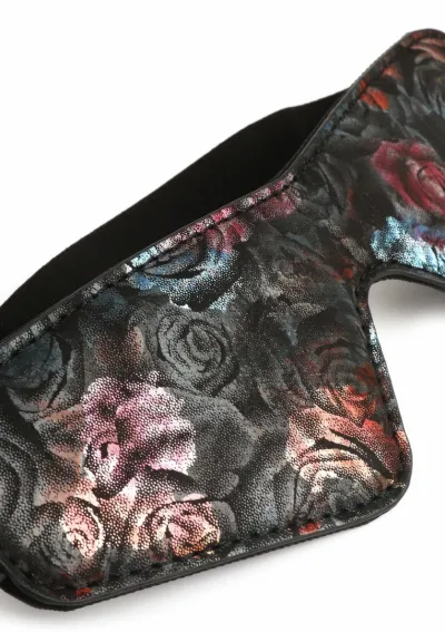 Páska přes oči GEISHA Floral Jacquard, saténová, polstrovaná, nastavitelná - obrázek 5