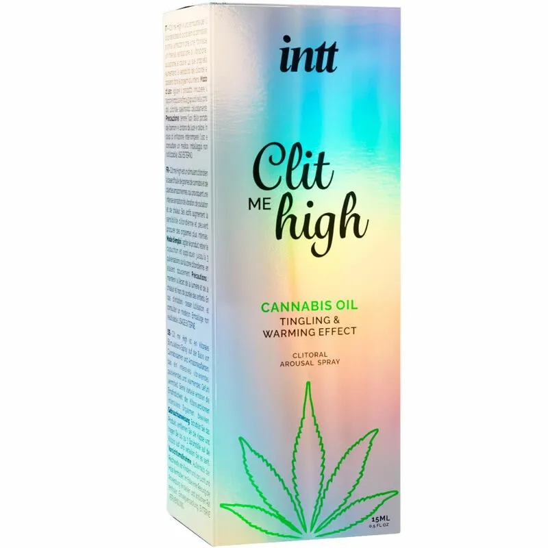 Stimulační sprej na klitoris INTT Clit Me High s konopným olejem, 15 ml - obrázek 2