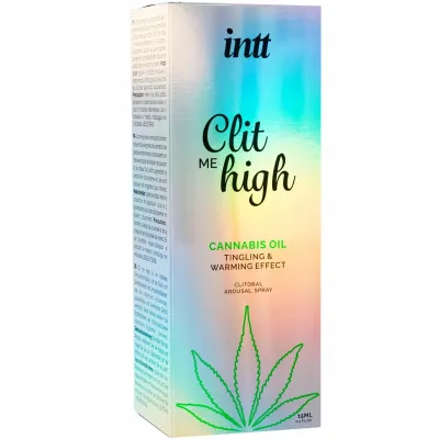 Stimulační sprej na klitoris INTT Clit Me High s konopným olejem, 15 ml - obrázek 2