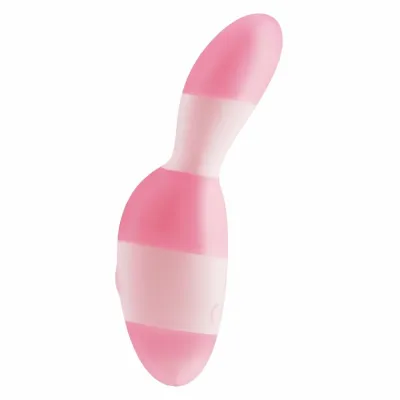 Cestovní minivibrátor Glitz Pinky Promise se dvěma motory, ohebný, růžový, 9 cm - obrázek 5