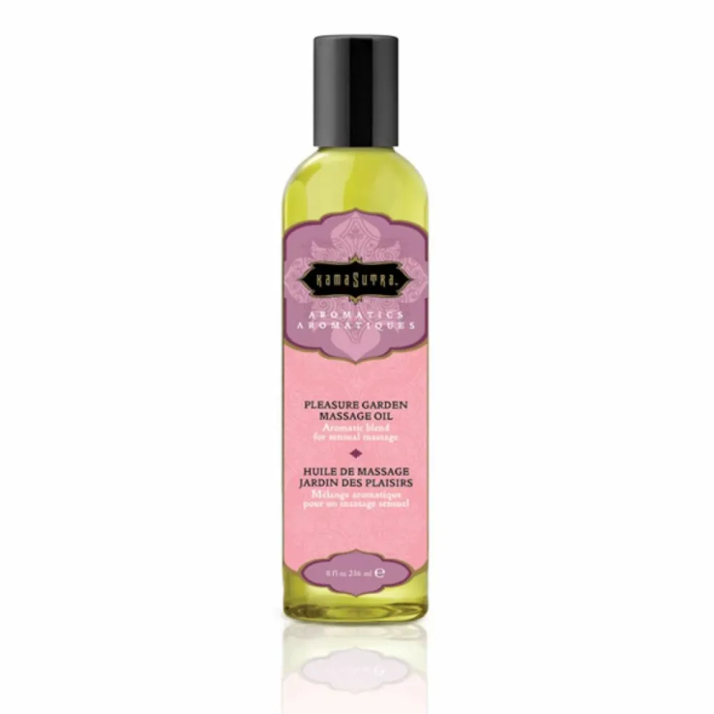 Masážní olej Kama Sutra Pleasure Garden, 236 ml