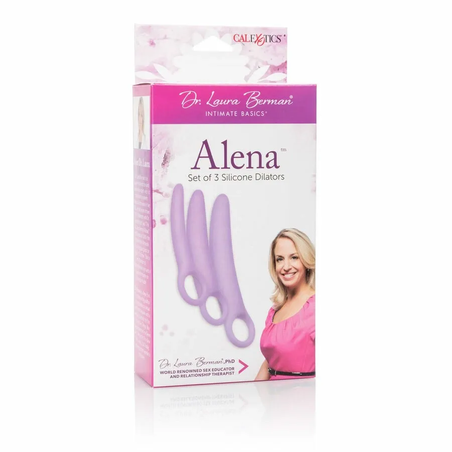 Sada silikonových dilatátorů CalExotics Dr. Laura Berman Alena, 3 ks - obrázek 2