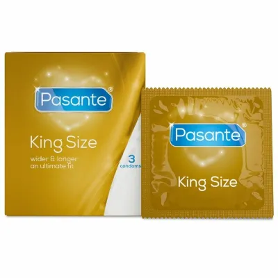 Kondomy Pasante King Size, 3 ks - obrázek 7