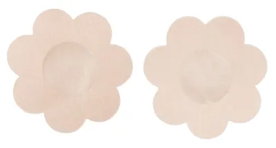 Textilní krytky na bradavky Cottelli Collection, tvar květu, 6 párů, 7 cm - obrázek 3