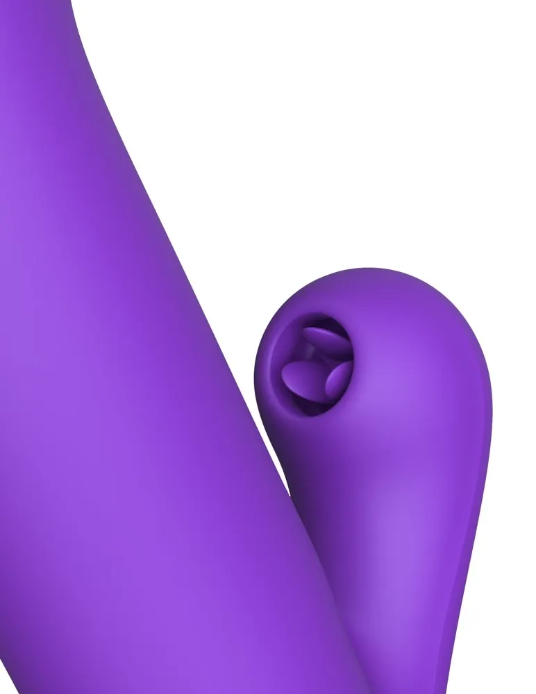 Přirážecí rabbit vibrátor Fantasy For Her Super SoniX Thruster, fialový, 22 cm - obrázek 6