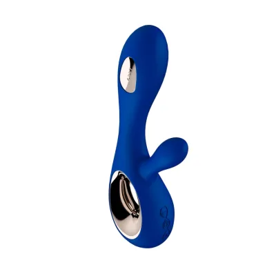 Rabbit vibrátor LELO Soraya Wave s technologií WaveMotion, tmavě modrý - obrázek 7