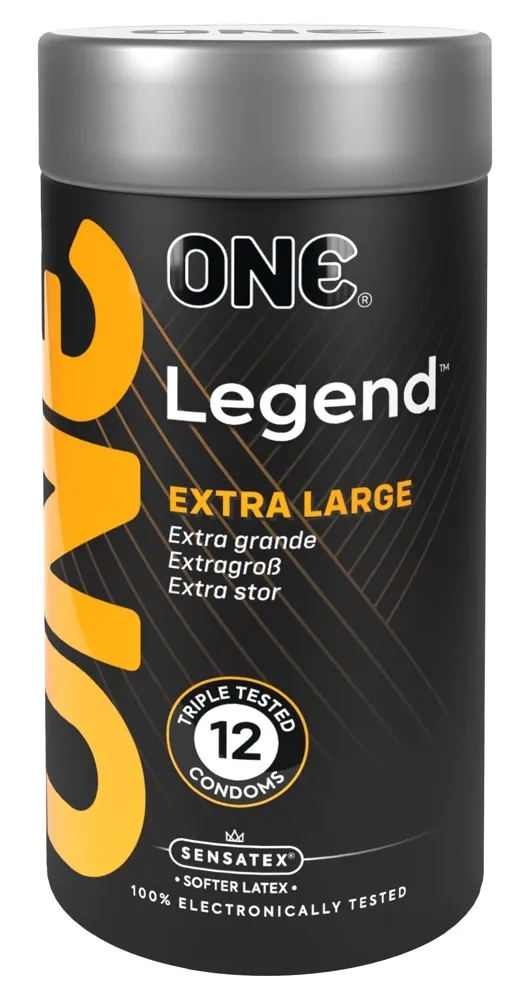 Extra velké kondomy ONE Legend, 56 mm, 12 ks - obrázek 6