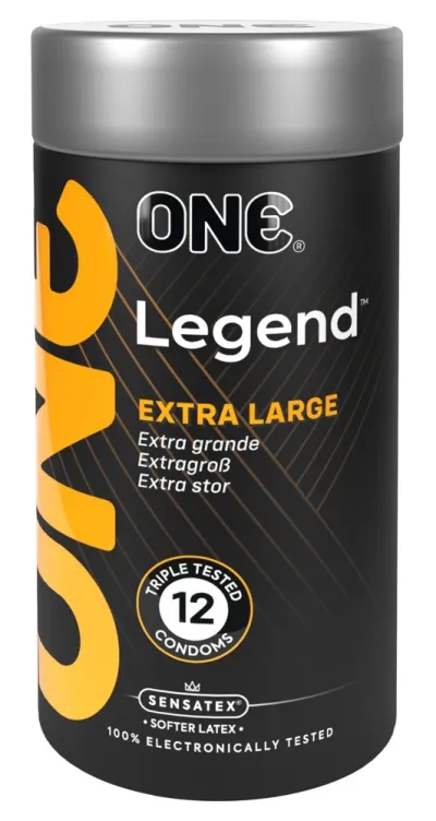 Extra velké kondomy ONE Legend, 56 mm, 12 ks - obrázek 6