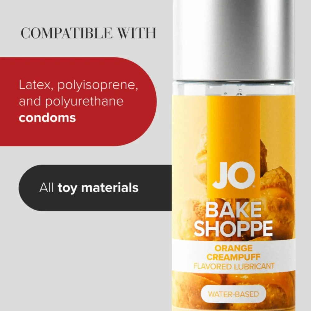 Lubrikační gel JO Bake Shoppe Orange Creampuff, na vodní bázi, 60 ml - obrázek 4