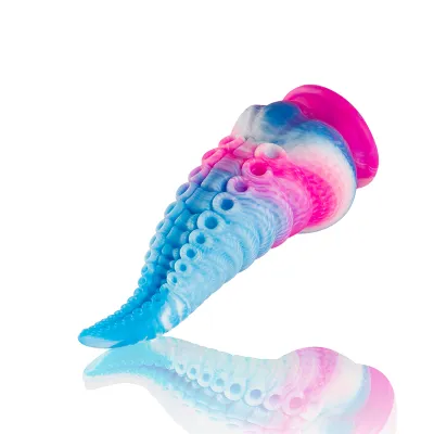 Silikonové dildo chapadlo EPIC Phorcys, malé, 17 cm, modré - obrázek 5