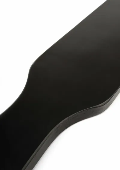 Kožená plácačka Ouch! Spank Paddle, černá - obrázek 4