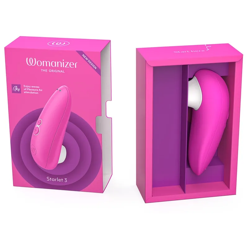 Tlakový stimulátor klitorisu Womanizer Starlet 3, růžový - obrázek 9