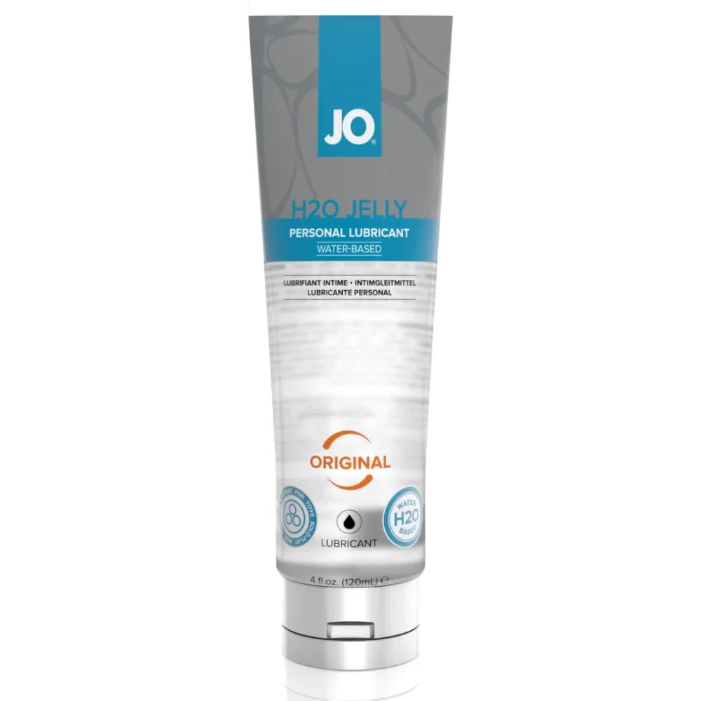 System JO H2O Jelly Original, hustý lubrikační gel na vodní bázi, 120 ml