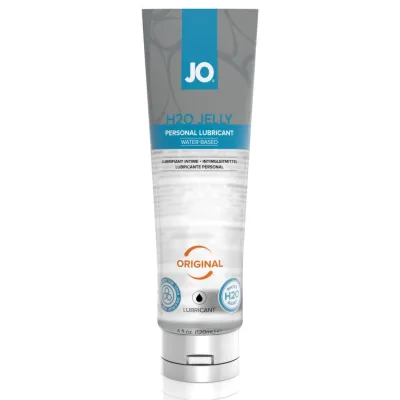 System JO H2O Jelly Original, hustý lubrikační gel na vodní bázi, 120 ml