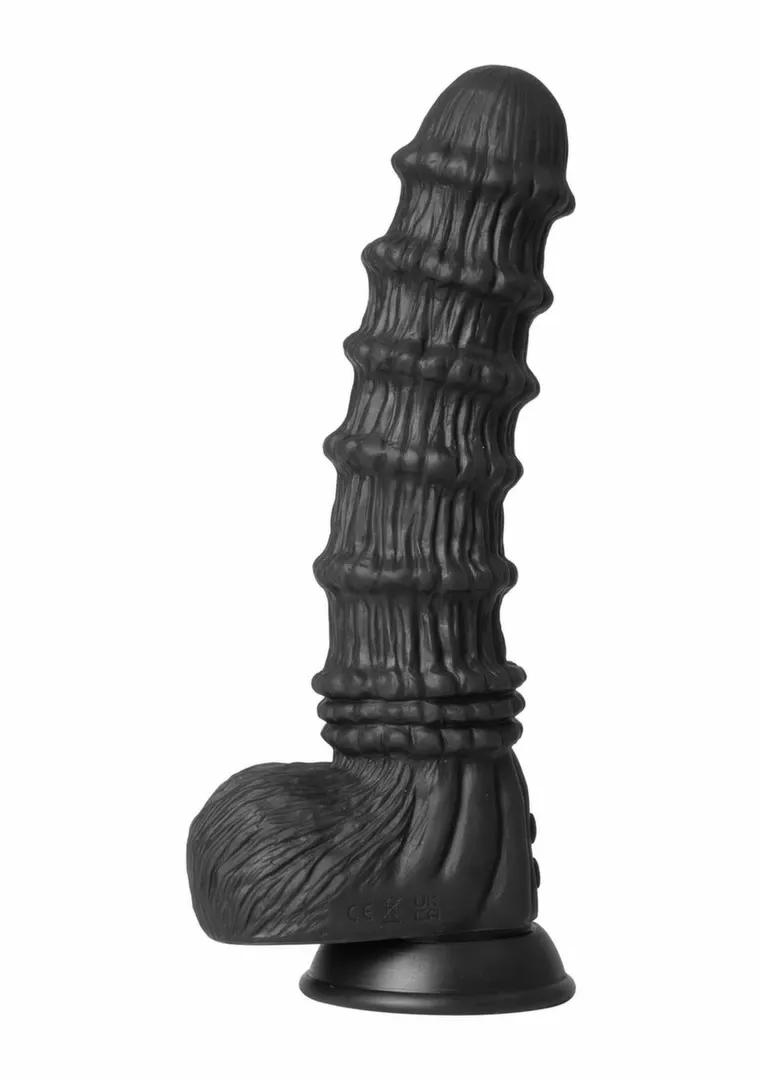 Vibrační dildo s přísavkou Hidden Desire Dragon Monster, silikon, 28 cm - obrázek 4