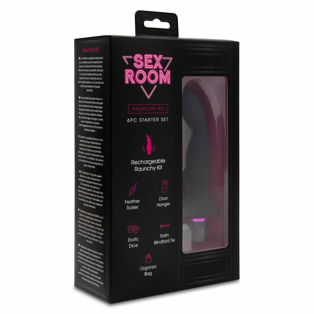 Dárková sada SEX ROOM Prostate Play Kit se stimulátorem prostaty, nabíjecí
