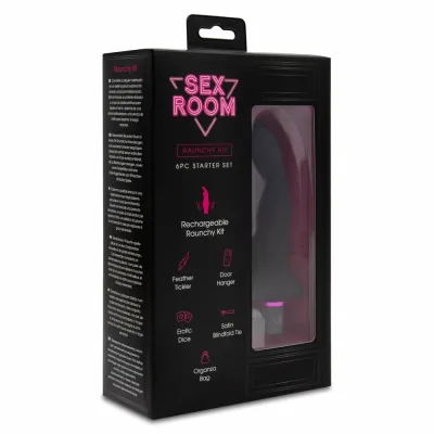 Dárková sada SEX ROOM Prostate Play Kit se stimulátorem prostaty, nabíjecí