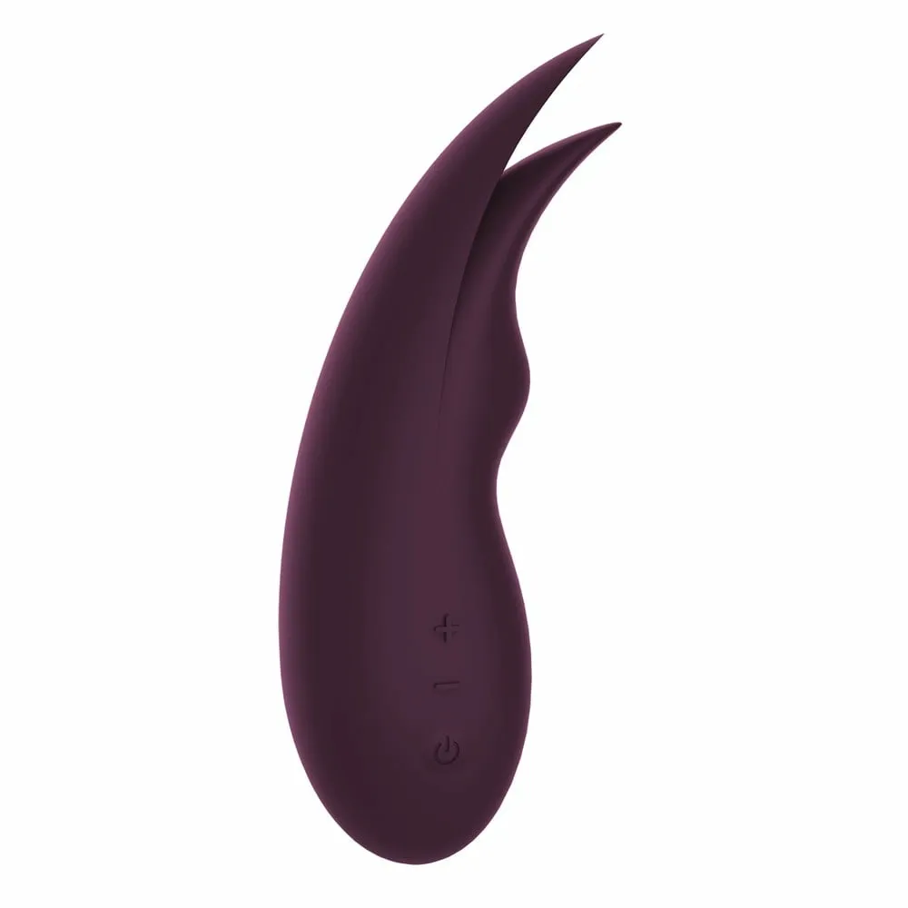 Vibrátor na klitoris Dream Toys Essentials Fluttering Stimulator, fialový, 18,5 cm - obrázek 3