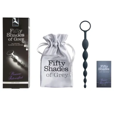 Silikonové anální kuličky Fifty Shades of Grey Pleasure Intensified, 25,4 cm - obrázek 3