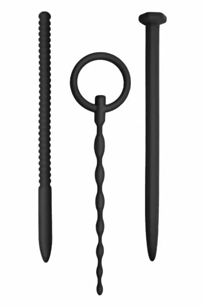 Sada dilatátorů do močové trubice NMC 3 in 1, silikon, černá, 12,5 až 15,2 cm - obrázek 2