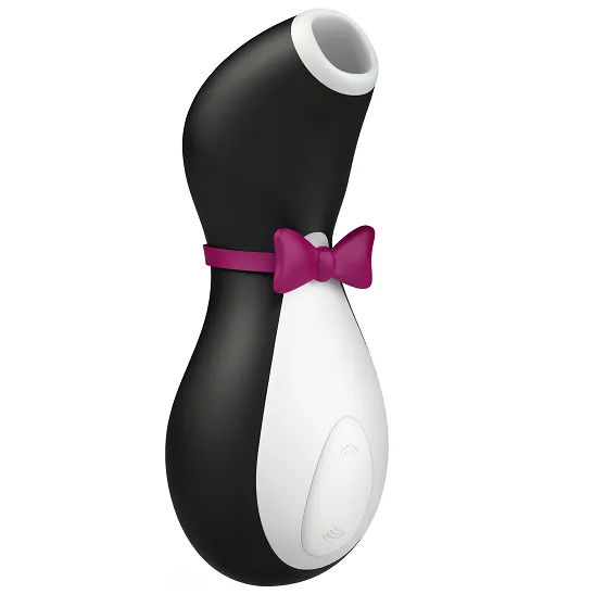 Tlakový stimulátor klitorisu Satisfyer Pro Penguin, černobílý - obrázek 2