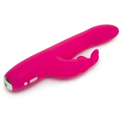 Rabbit vibrátor Happy Rabbit Curve Slim, nabíjecí, růžový - obrázek 4