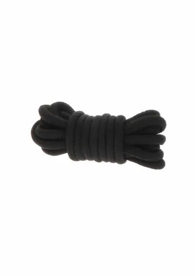 Měkké bondage lano Hidden Desire z polypropylenu, 3 m, černé - obrázek 3