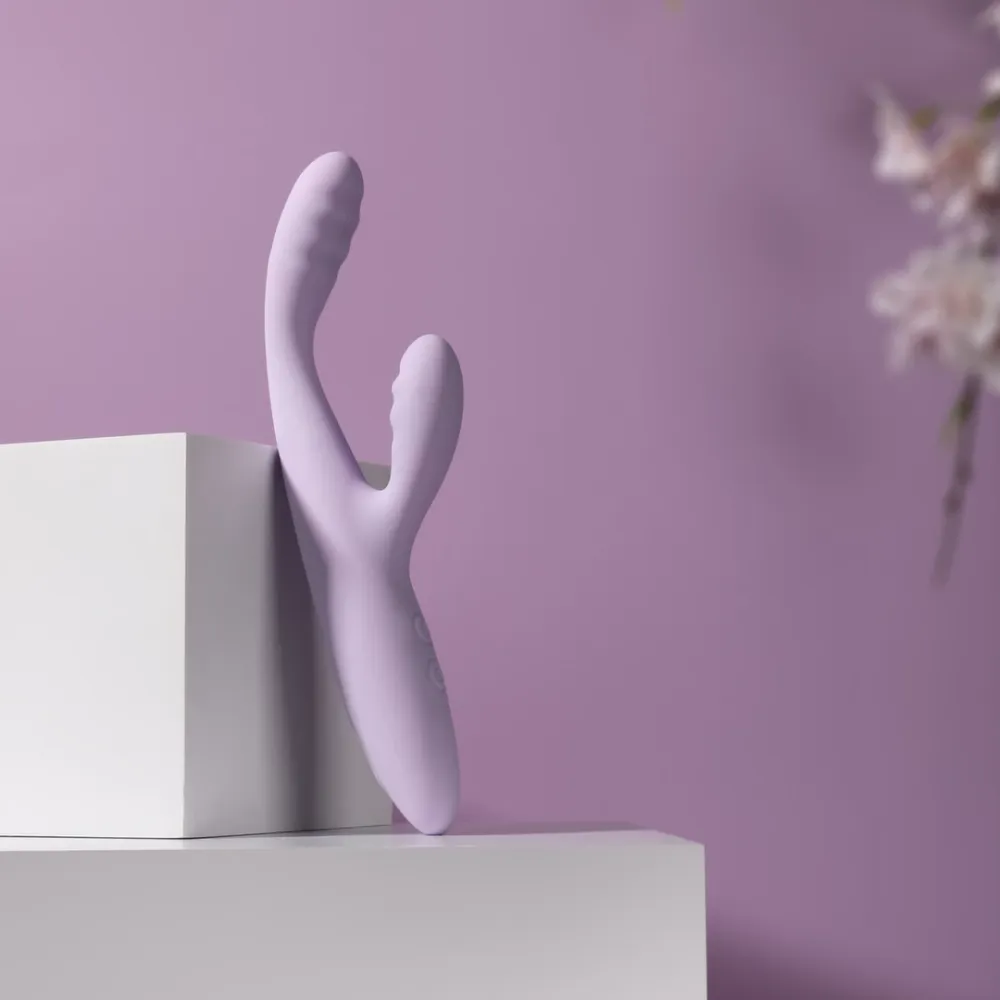 Vibrátor na bod G Svakom Cici+ 2 s ohřevem a aplikací, levandulový - obrázek 10