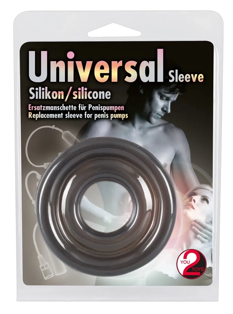 Náhradní silikonová manžeta na vakuovou pumpu You2Toys, průhledná, 6,8 cm