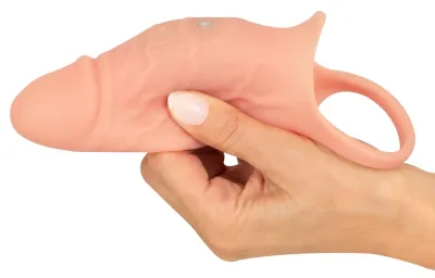 Vibrační návlek na penis Realistixxx RealSleeve Close, silikonový, 18 cm - obrázek 7