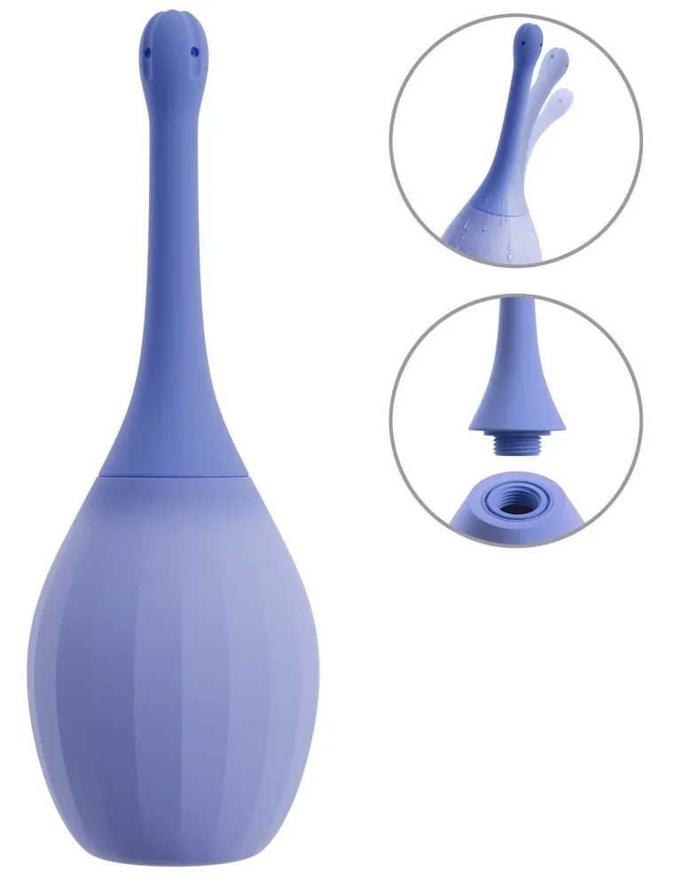 Anální sprcha You2Toys Anal Douche Bendable, silikonová, 300 ml, černá - obrázek 2