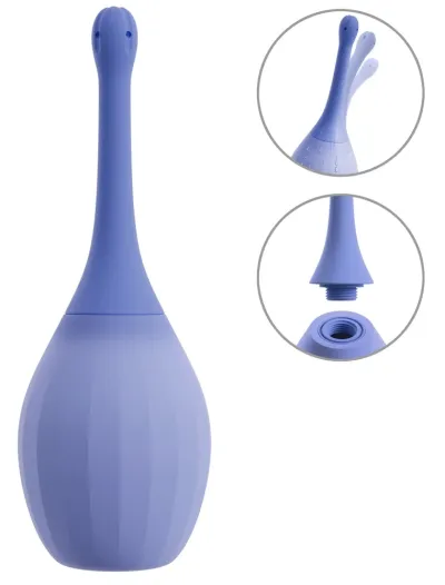 Anální sprcha You2Toys Anal Douche Bendable, silikonová, 300 ml, černá - obrázek 2
