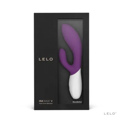 Rabbit vibrátor LELO INA Wave 2, fialový - obrázek 3