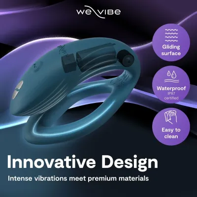 Nastavitelný vibrátor pro páry We-Vibe Sync 2, sametově zelený - obrázek 8