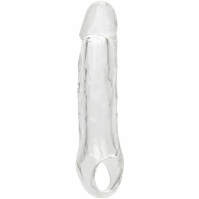 Návlek na penis CalExotics Performance Maxx Clear Extension 5.5", průhledný - obrázek 3