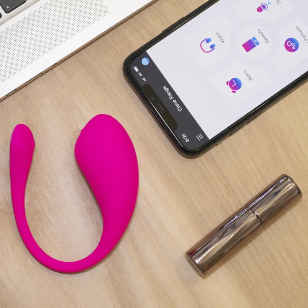 Nositelný vibrátor Lovense Lush 3 s ovládáním aplikací, růžový - obrázek 8